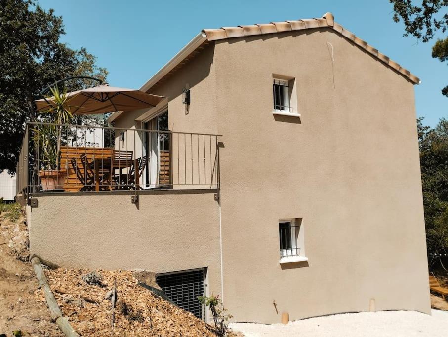 Charmante Maison Avec Jardin Aux Portes Des Gorges De L'Ardeche Saint-Julien-de-Peyrolas Eksteriør bilde