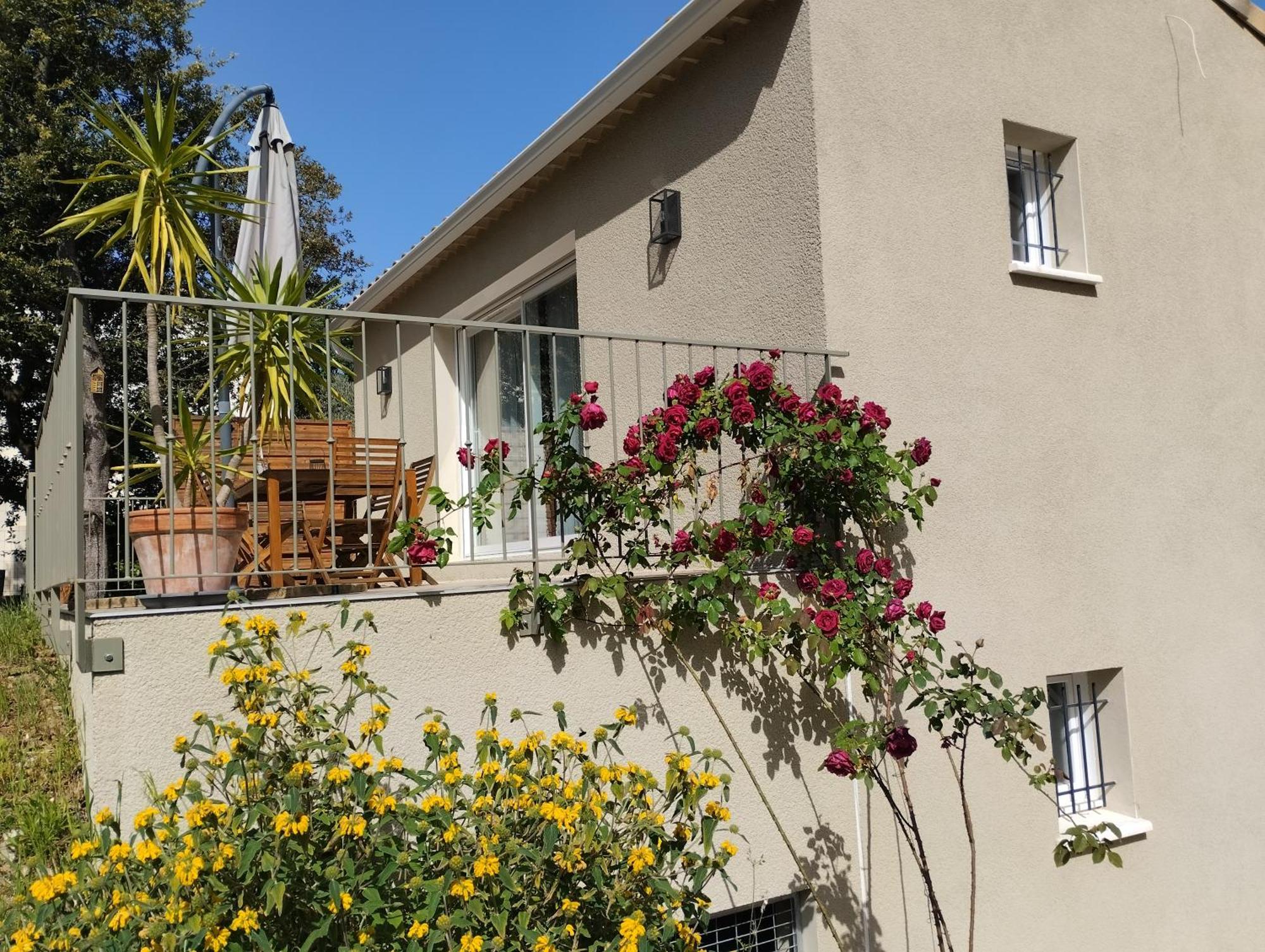 Charmante Maison Avec Jardin Aux Portes Des Gorges De L'Ardeche Saint-Julien-de-Peyrolas Eksteriør bilde